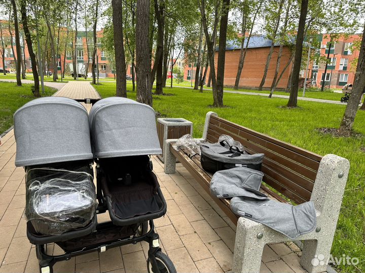 Коляска bugaboo donkey twin (для двойни)