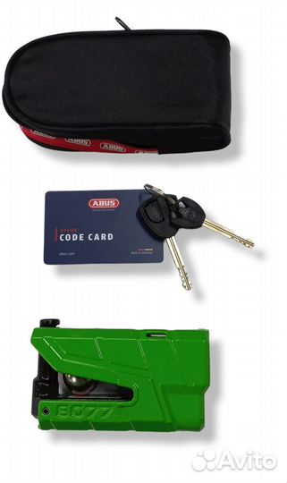 Противоугонный замок на тормозной диск Abus Grani