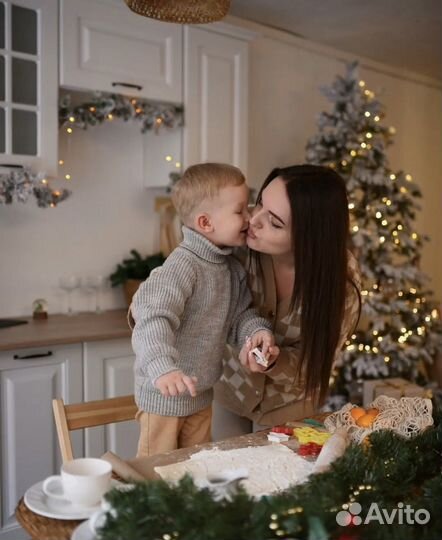 Новогодняя фотосессия фотостудия фотограф