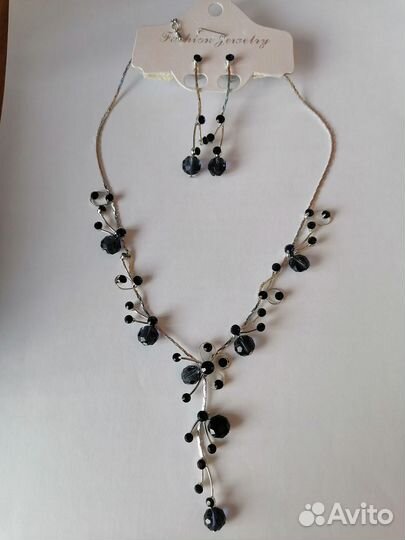 Набор колье+серьги