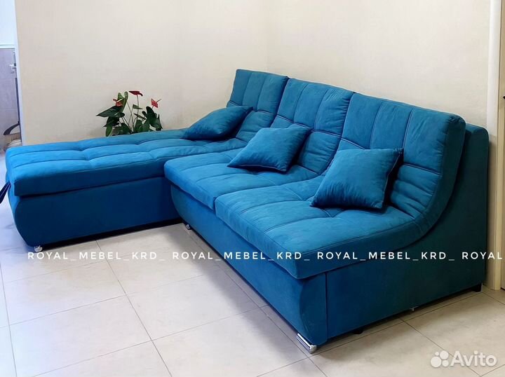 Угловой диван п образный