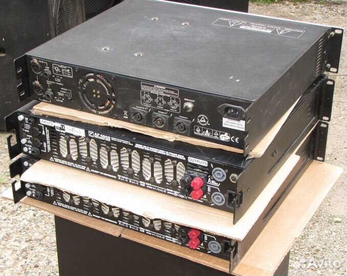 Усилители звука Pro 160-2500W 3ш QSC PV C-Mark ASR