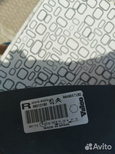 Фара citroen xsara