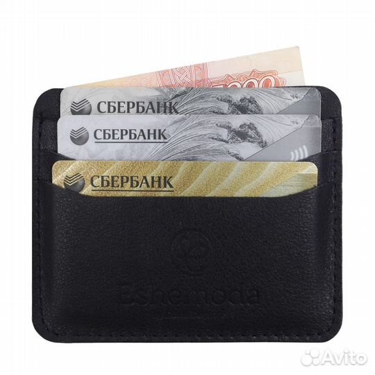 Картхолдер Eshemoda натуральная кожа
