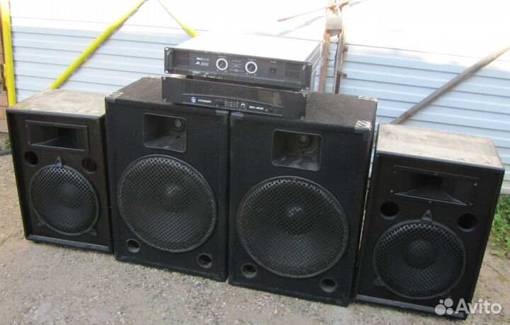 Колонки FA 2000W 4шт D12-15