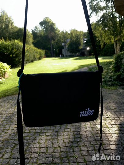 Сумка nike унисекс через плечо, черная