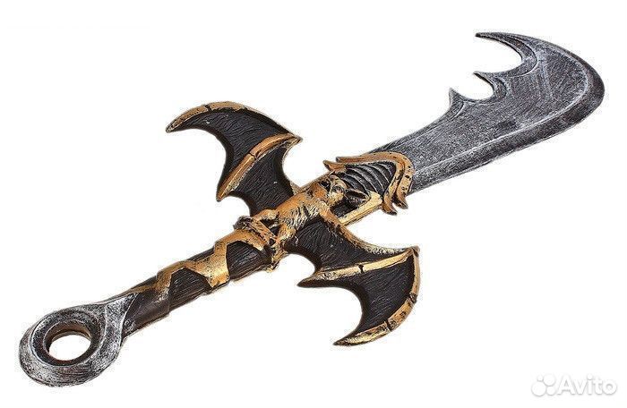 Сабля Летучая мышь длина 65 см карнавальная