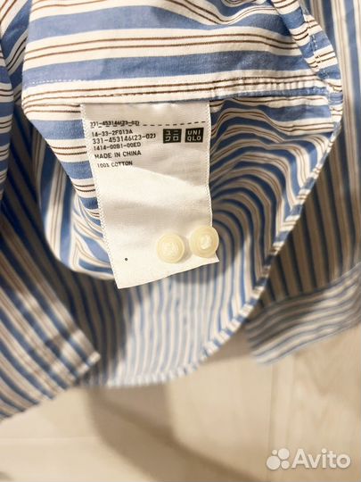 Рубашка uniqlo оригинал размер L 50-52