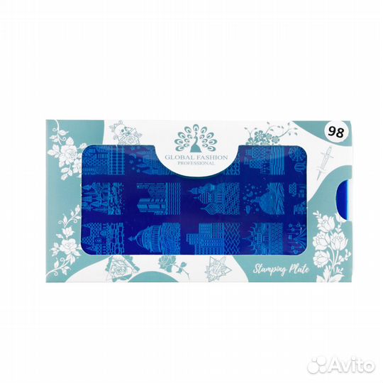 Диск для стемпинга Global Fashion #-98