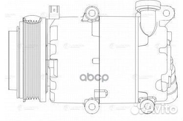 Компрессор кондиц. для а/м Ford Focus II (05)