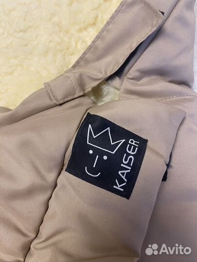 Зимний конверт в коляску на овчине до 3 лет