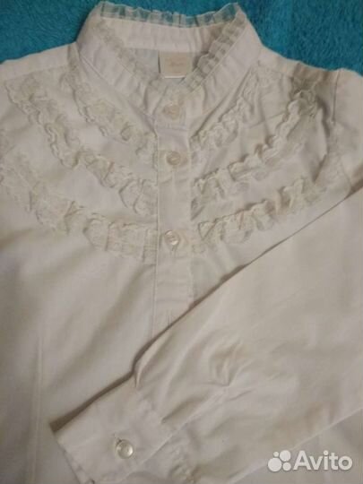 Школьные блузки р.134