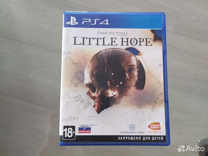 Игра диск Little Hope PS4