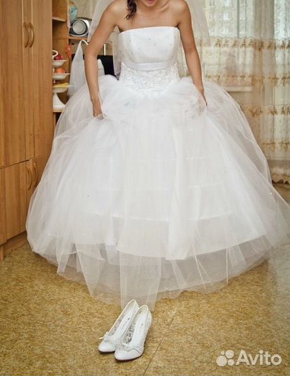 Свадебное платье бу