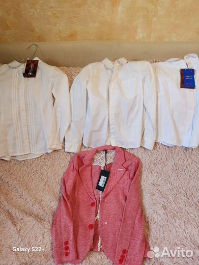 Детские вещи пакетом новые и отличном сост. 98-134