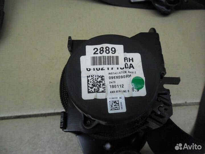 Ремень безопасности с пиропатроном Aveo (T300) 201