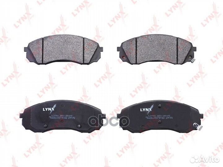 Колодки тормозные дисковые перед BD3625 LYN