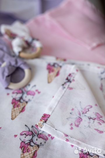Муслиновые пеленки (Ивановский текстиль)