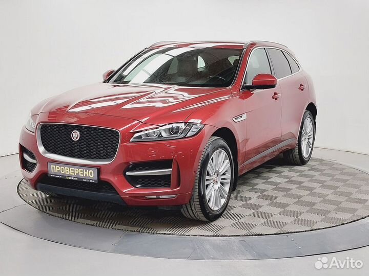 Jaguar F-Pace 2.0 AT, 2017, 89 534 км