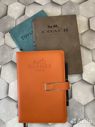 Блокнот Ежедневник Tiffani Hermes Dior Coach