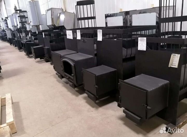 Печь дровяная банная