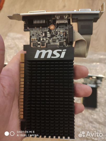 Видеокарта MSI GeForce GT 710 2GD3H LP