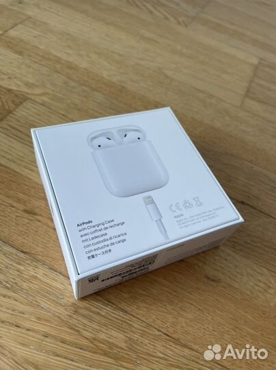 Коробочка от наушников Apple Earpods