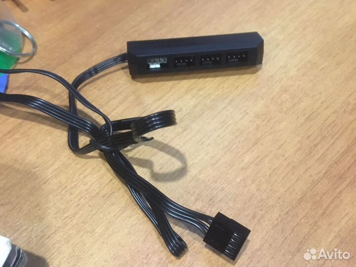 Разветлитель на 4pin 4кулера