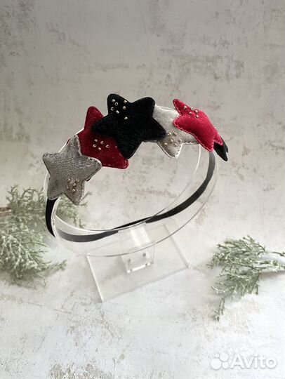 Повязка на голову для девочек. Звездочка. Звезда