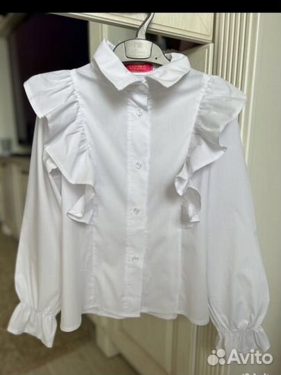 Блузка школьная 140