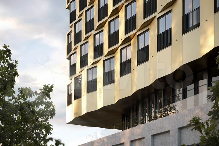 1-к. квартира, 43,1 м², 11/55 эт.