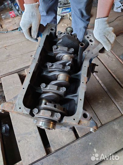 Блок двигателя ваз 2107