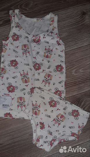 Белье для девочки 86/92