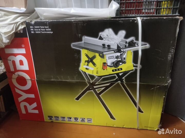 Дисковая пила станок Ryobi RTS1800S-G