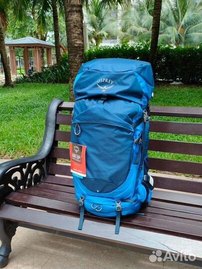Туристический рюкзак Osprey Stratos 50 синий