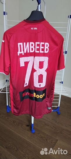 Игровая футболка Игоря Дивеева фк Уфа 18/19