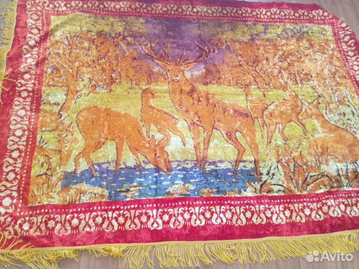 Плюш СССР коврик ГДР