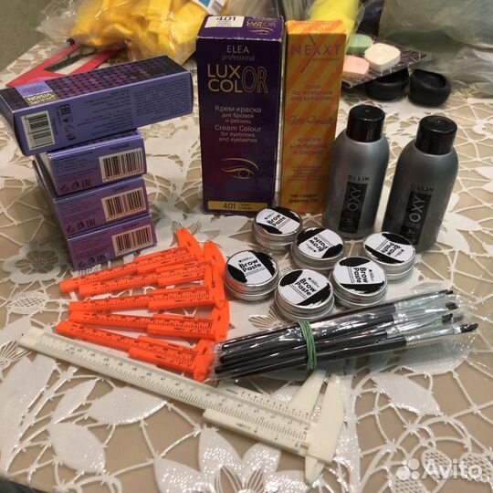 Материалы для бровей