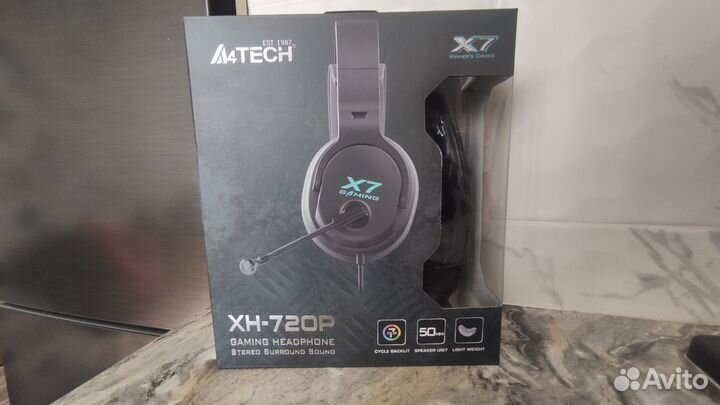 Игровая гарнитура a4Tech XH-720p