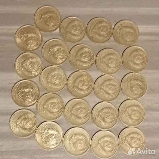 10 копеек СССР-24 шт