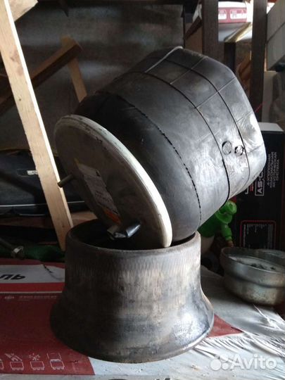 Пневмоподушка пневморессора на тягач phoenix 1dk23