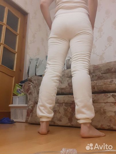 Женские спортивные утеплённые брюки