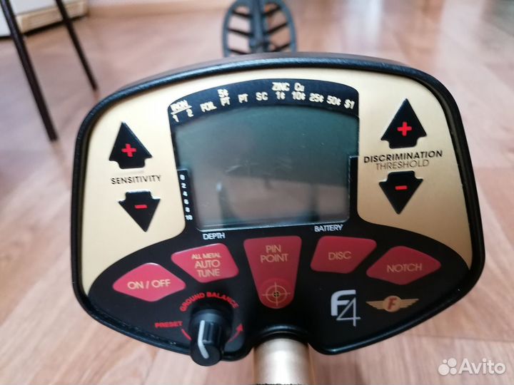 Блок уравления металлоискателя Fisher F4