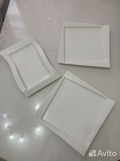 Тарелки сервировочные