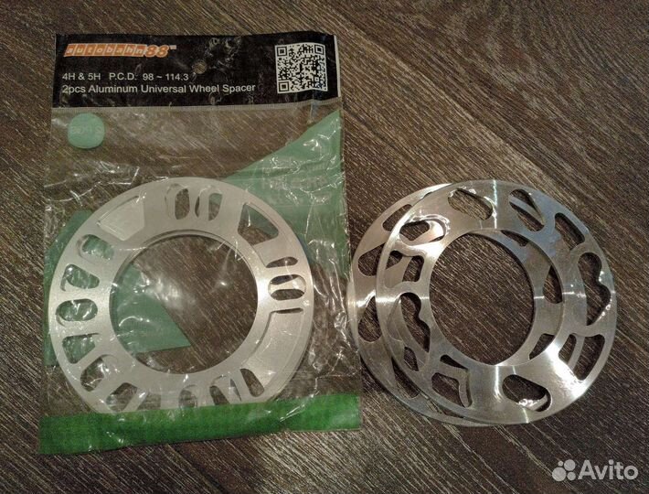 Проставки колёсные универсальные 3 мм