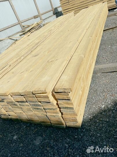 Доска обрезная 25х150х6000мм