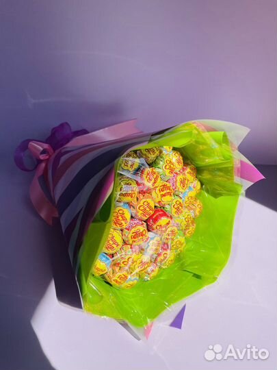 Сладкие букеты из конфет