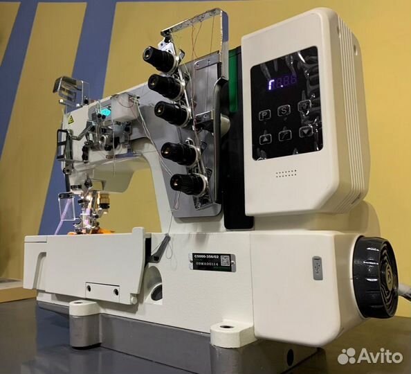 Плоскошовная швейная машина Zoje C5000-356