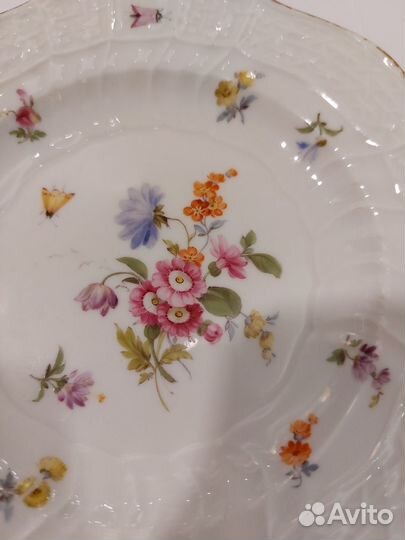 Тарелочки Мейсен Meissen фарфор