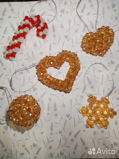 Новогодние украшения ручной работы